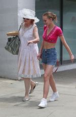 LILY-ROSE DEPP Out for Lunch in Los Angeles 07/09/2017
