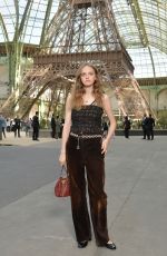LILY TAIEB at Chanel Fashion Show at Haute Couture Paris Fashion Week 07/04/2017