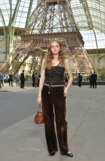 LILY TAIEB at Chanel Fashion Show at Haute Couture Paris Fashion Week 07/04/2017