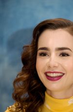 LILY COLLINS at To the Bone Press Conference 06/30/2017