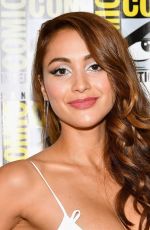 LINDSEY MORGAN at The 100 Panel at Comic-con in San Diego 07/21/2017