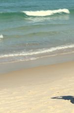 LIZIANE GUTIERREZ in Shocked Trump Swimsuit at a Beach in Brazil 07/25/2017