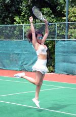 LIZZIE CUNDY at Sun Siyam Resort in Maldives 07/09/2017