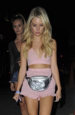 LOTTIE MOSS and ELLA ROSE Night Out in London 07/03/2017