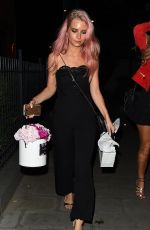 LOTTIE MOSS Night Out in London 07/19/2017