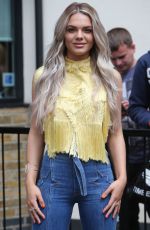 LOUISA JOHNSON at ITV Studios in London 07/04/2017