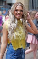 LOUISA JOHNSON at ITV Studios in London 07/04/2017