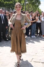 LOUISE BOURGOIN at Christian Dior Show at Haute Couture Fashion Week in Paris 07/03/2017