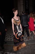 LOUISE BOURGOIN at Vogue Party at Paris Fashion Week 07/04/2017