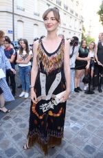 LOUISE BOURGOIN at Vogue Party at Paris Fashion Week 07/04/2017