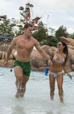 LOUISE THOMPSON in Bikini at Walt Disney World in Florida 07/17/2017