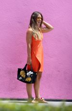 LOUISE THOMPSON Out and About in Los Angeles 07/19/2017