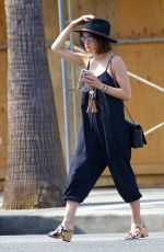 LUCY HALE at Alfred Coffee in Studio City 07/20/2017