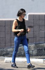 LUCY HALE in Jeans Out in Beverly Hills 07/12/2017