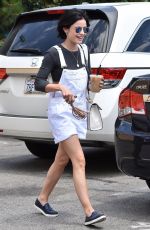 LUCY HALE Out for Lunch at Joan