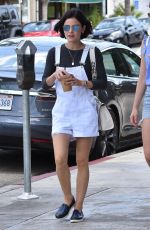 LUCY HALE Out for Lunch at Joan