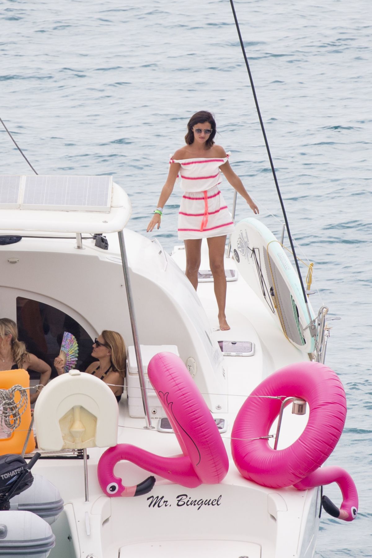LUCY MECKLENBURGH at a Yacht in Ibiza 07/20/2017 – HawtCelebs
