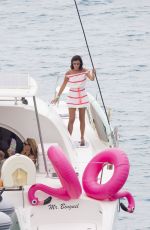 LUCY MECKLENBURGH at a Yacht in Ibiza 07/20/2017