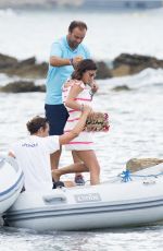 LUCY MECKLENBURGH at a Yacht in Ibiza 07/20/2017
