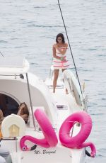 LUCY MECKLENBURGH at a Yacht in Ibiza 07/20/2017