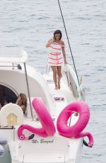 LUCY MECKLENBURGH at a Yacht in Ibiza 07/20/2017