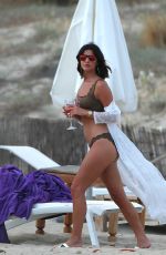 LUCY MECKLENBURGH in Bikini at a Beach in Ibiza 07/21/2017