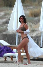 LUCY MECKLENBURGH in Bikini on the Beach in Ibiza 07/21/2017