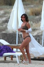 LUCY MECKLENBURGH in Bikini on the Beach in Ibiza 07/21/2017