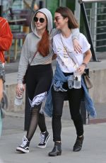 MADELAINE PETSCH and ADELAIDE KANE Out in Stanley Park in Vancouver 07/09/2017