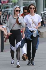 MADELAINE PETSCH and ADELAIDE KANE Out in Stanley Park in Vancouver 07/09/2017