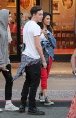 MADISON BEER Out for Dinner at The Grove in West Hollywood 07/22/2017