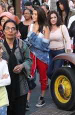 MADISON BEER Out for Dinner at The Grove in West Hollywood 07/22/2017
