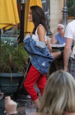 MADISON BEER Out for Dinner at The Grove in West Hollywood 07/22/2017