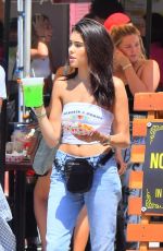 MADISON BEER Shopping at Flea Market in Los Angeles 07/23/2017