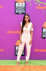 MADISON PETTIS at Nickelodeon Kids’ Choice Sports Awards in Los Angeles 07/13/2017