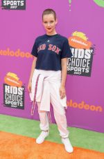 MAEMAE RENFROW at Nickelodeon Kids’ Choice Sports Awards in Los Angeles 07/13/2017