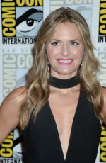 MAGGIE LAWSON at Psych Press Line at Comic-con in San Diego 07/21/2017
