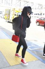MAISIE WILLIAM at LAX Airport in Los Angeles 07/12/2017