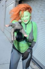 MAITLAND WARD in Cosplay for Comic-con in San Diego 07/21/2017