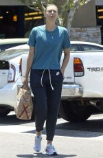 MARIA SHARAPOVA Shopping at Bristol Farms in Los Angeles 06/30/2017