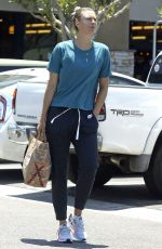 MARIA SHARAPOVA Shopping at Bristol Farms in Los Angeles 06/30/2017