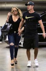 MARIAH CAREY Out and About in Beverly Hills 07/20/2017