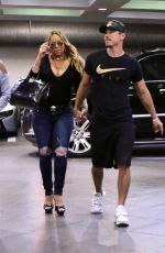 MARIAH CAREY Out and About in Beverly Hills 07/20/2017