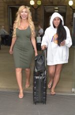 MARNIE SIMPSON and FARRAH ABRAHAM Arrives in Newcastle 07/09/2017