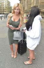 MARNIE SIMPSON and FARRAH ABRAHAM Arrives in Newcastle 07/09/2017
