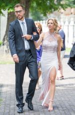 MARTA DOMACHOW at Agnieszka Radwanska Wedding in Cracow 07/22/2017