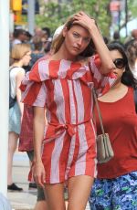 MARTHA HUNT Out and About in New York 07/08/2017