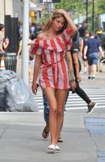 MARTHA HUNT Out and About in New York 07/08/2017