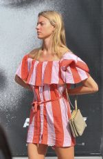 MARTHA HUNT Out and About in New York 07/08/2017