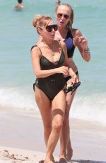 MARYSOL PATTON adn LAUREN FOSTER in Bikinis on the Beach in Miami 07/02/2017
